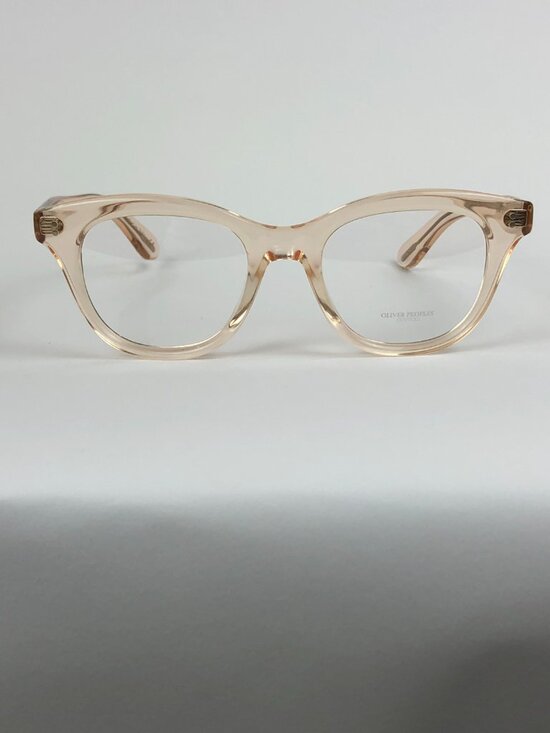 Oliver Peoples Netta 0OV5408U transparent light silk eyeglasses with case. New main image 14